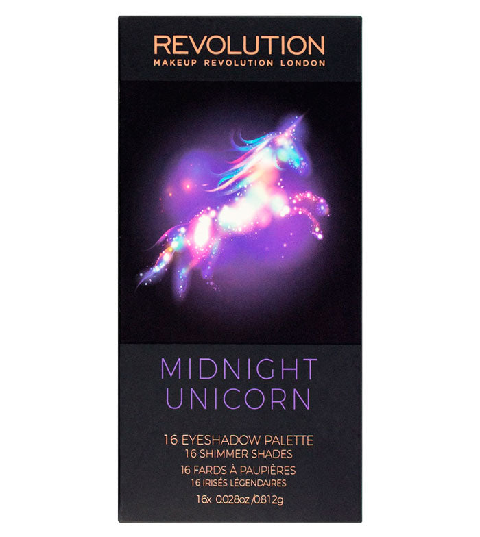 Makeup Revolution - Paleta de sombras - Midnight Unicorn