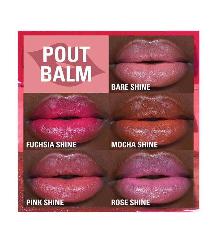 Revolution - Bálsamo labial Pout Balm - Pink Shine