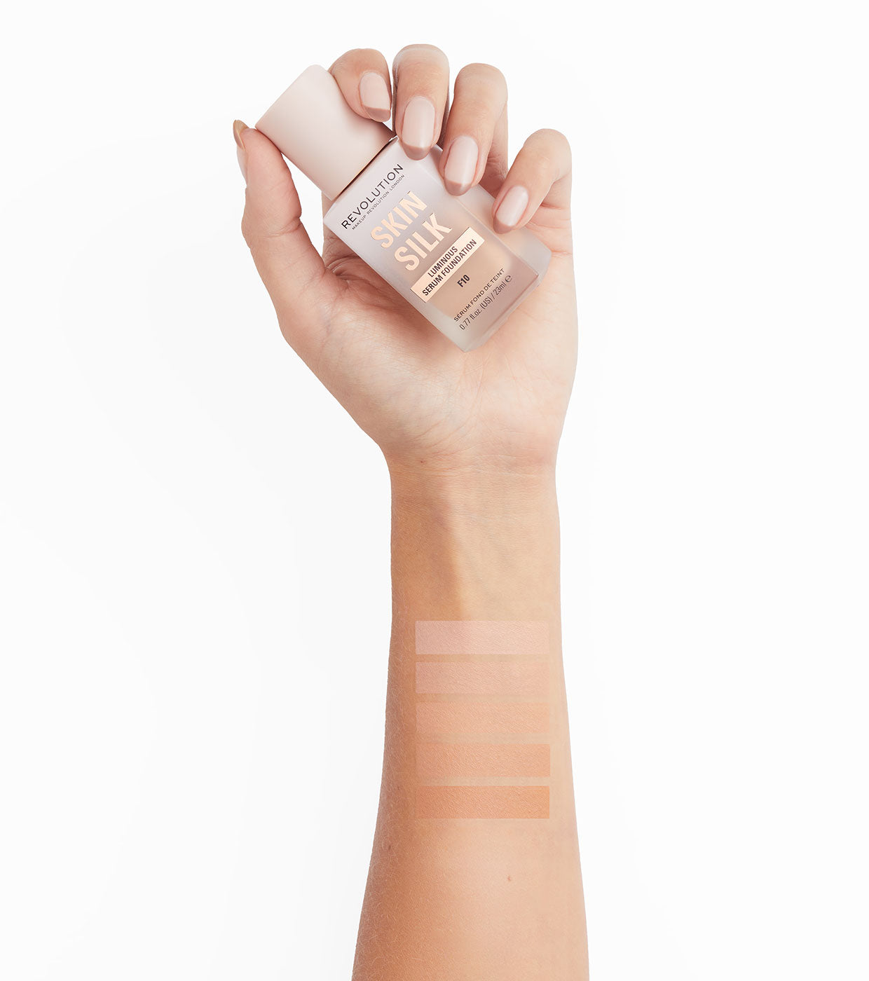 Revolution - Base de maquillaje Skin Silk Serum Foundation - F12.5