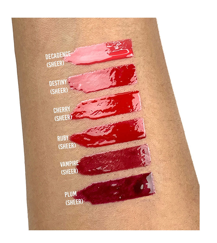 Revolution - Brilho de Lábios Sheer Lip - 148 Plum