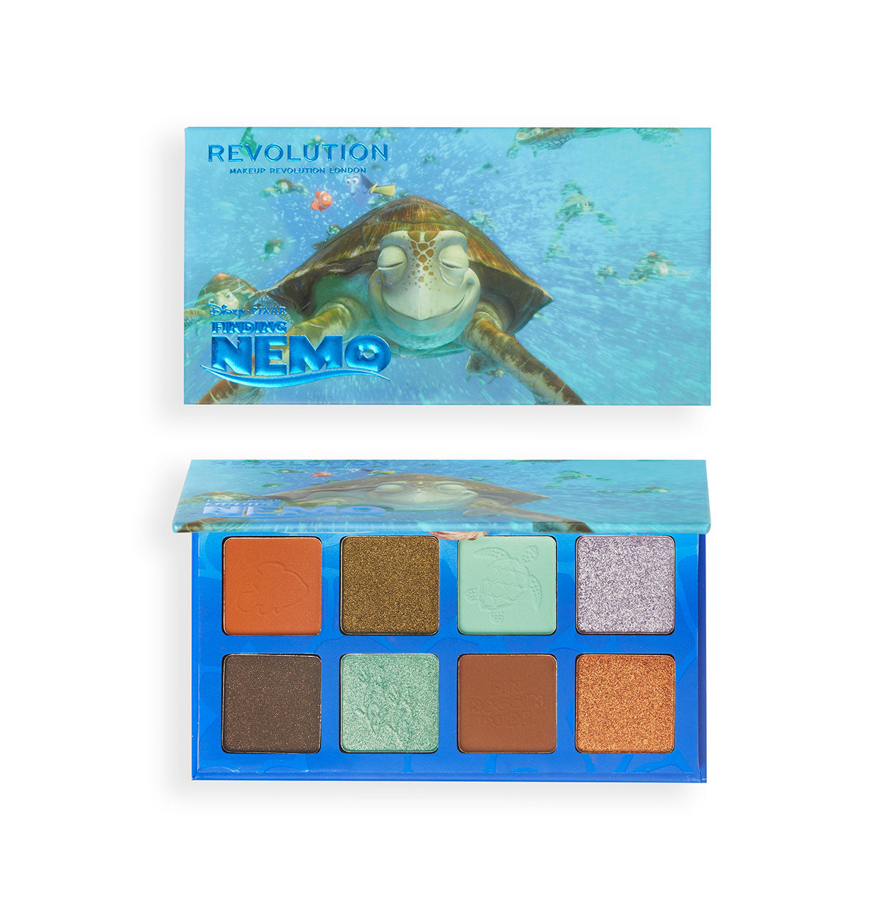 Revolution - *Buscando a Nemo* - Paleta de sombras de ojos - Fin, Noggin, Dude