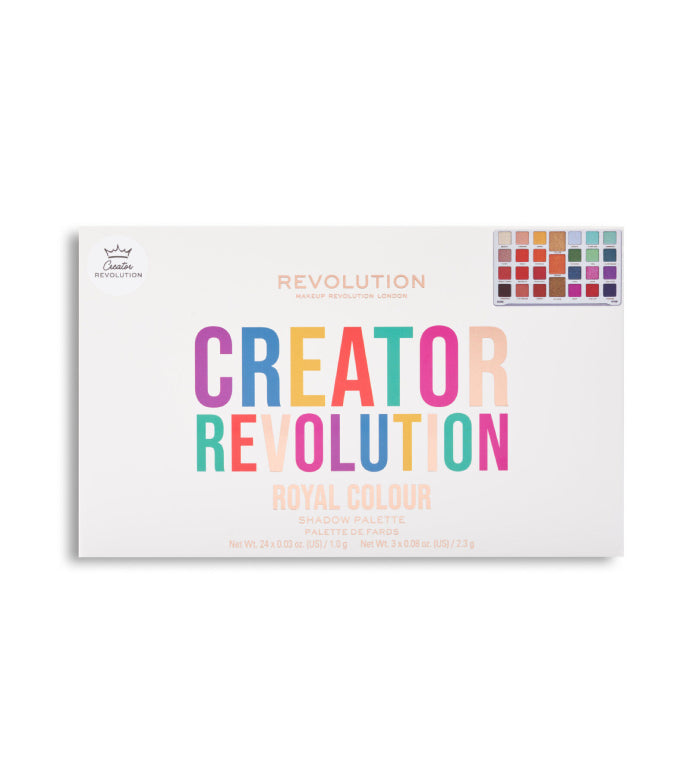 Revolution - *Creator* - Paleta de sombras de ojos Limitess - Royal Colour