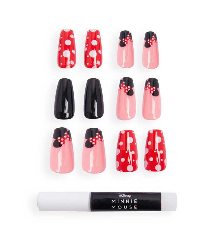 Revolution - *Disney's Minnie Mouse and Makeup Revolution* - Uñas postizas Always In Style