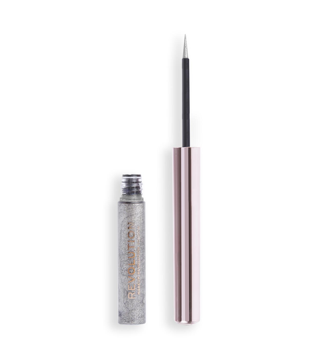 Revolution - *Festive Allure* - Delineador líquido Chromatic Liner - Silver Flash