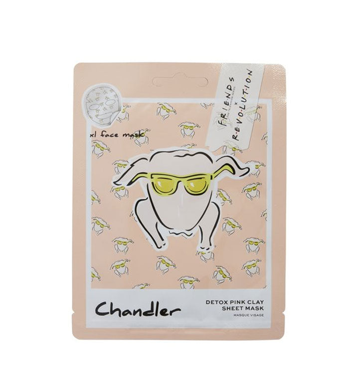 Revolution - *Friends X Revolution* - Mascarilla facial de tejido con arcilla rosa - Chandler