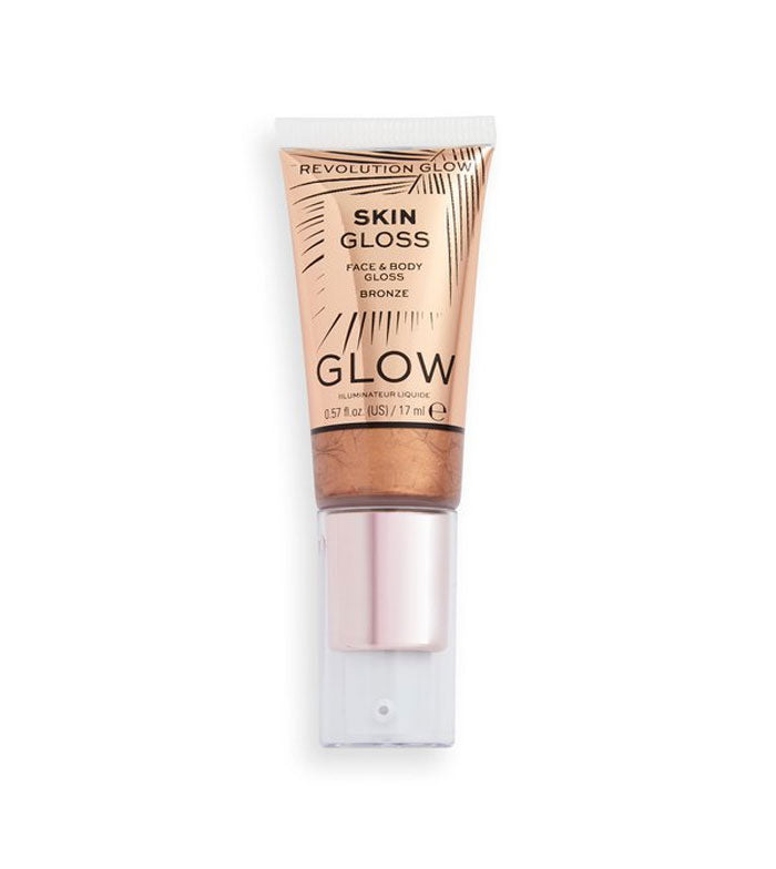 Revolution - *Glow* - Iluminador Face & Body Gloss - Bronze