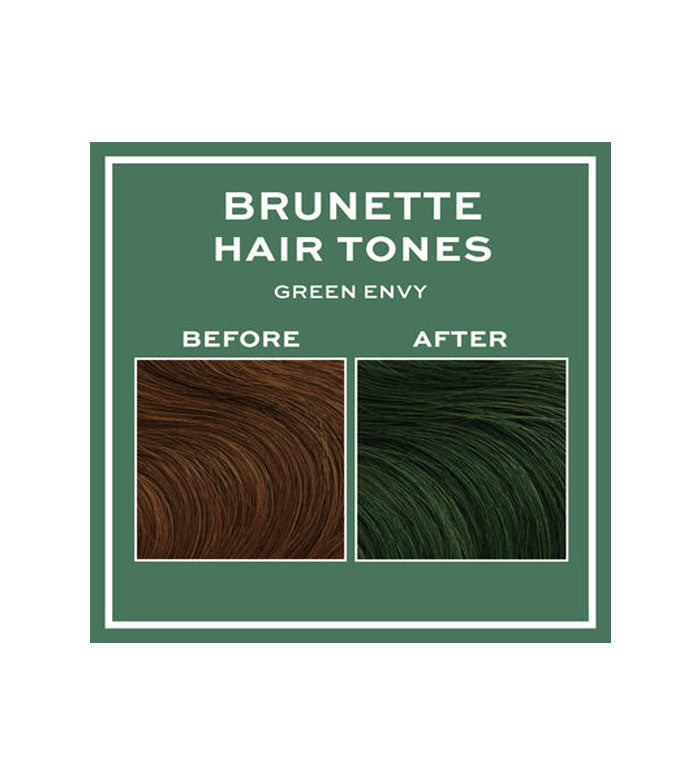 Revolution Haircare - Coloración Semi-permanente para cabello castaño Hair Tones - Green Envy