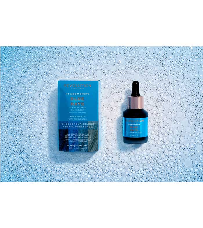 Revolution Haircare - Coloración temporal Rainbow Drops - Blue Rays