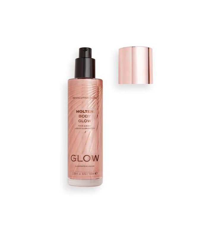 Revolution - *Glow* - Iluminador para cuerpo Molten Body Glow - Rose Gold