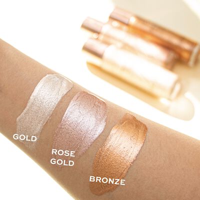 Revolution - *Glow* - Iluminador para cuerpo Molten Body Glow - Rose Gold