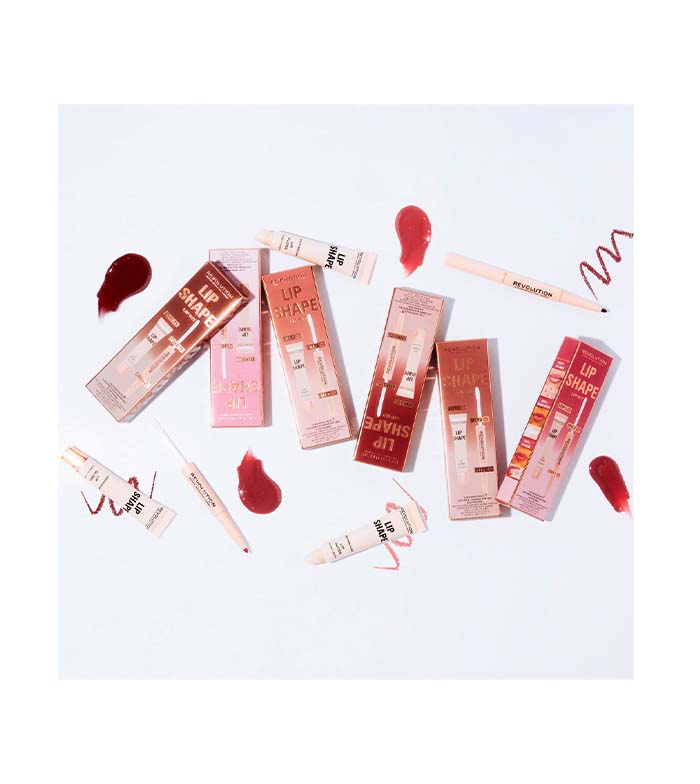 Revolution - Set de labios Lip Shape - Rose Pink