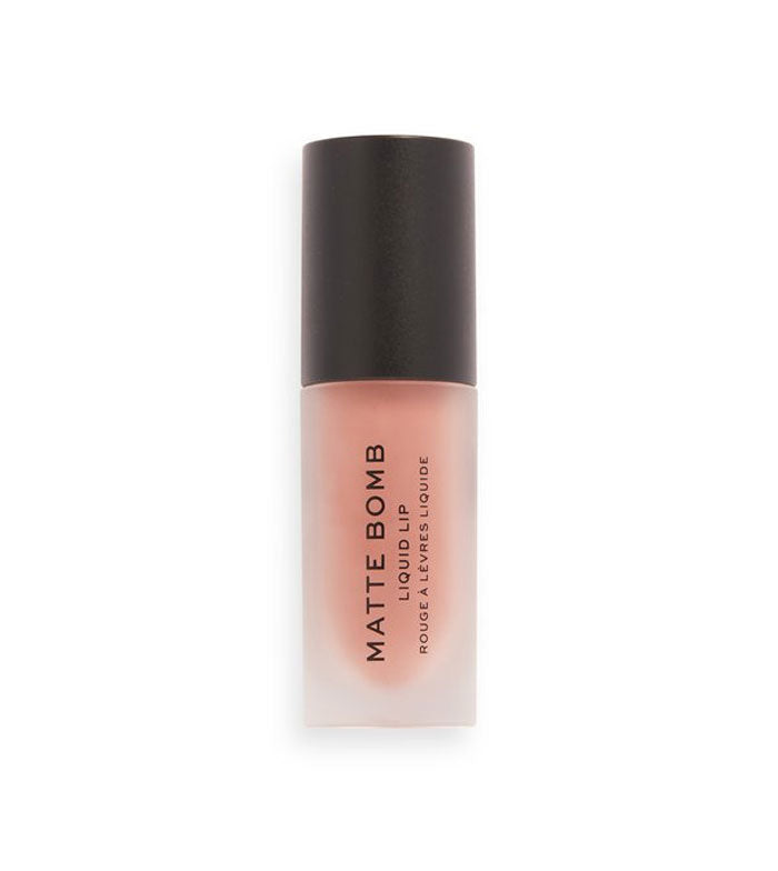 Revolution - Labial líquido Matte Bomb - Delicate Brown