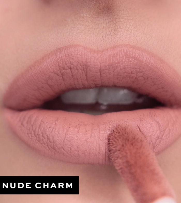 Revolution - Labial líquido Matte Bomb - Nude Charm