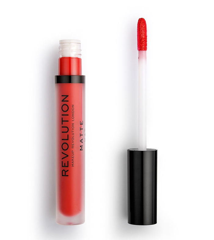 Revolution - Labial líquido Matte Lip - 132 Cherry