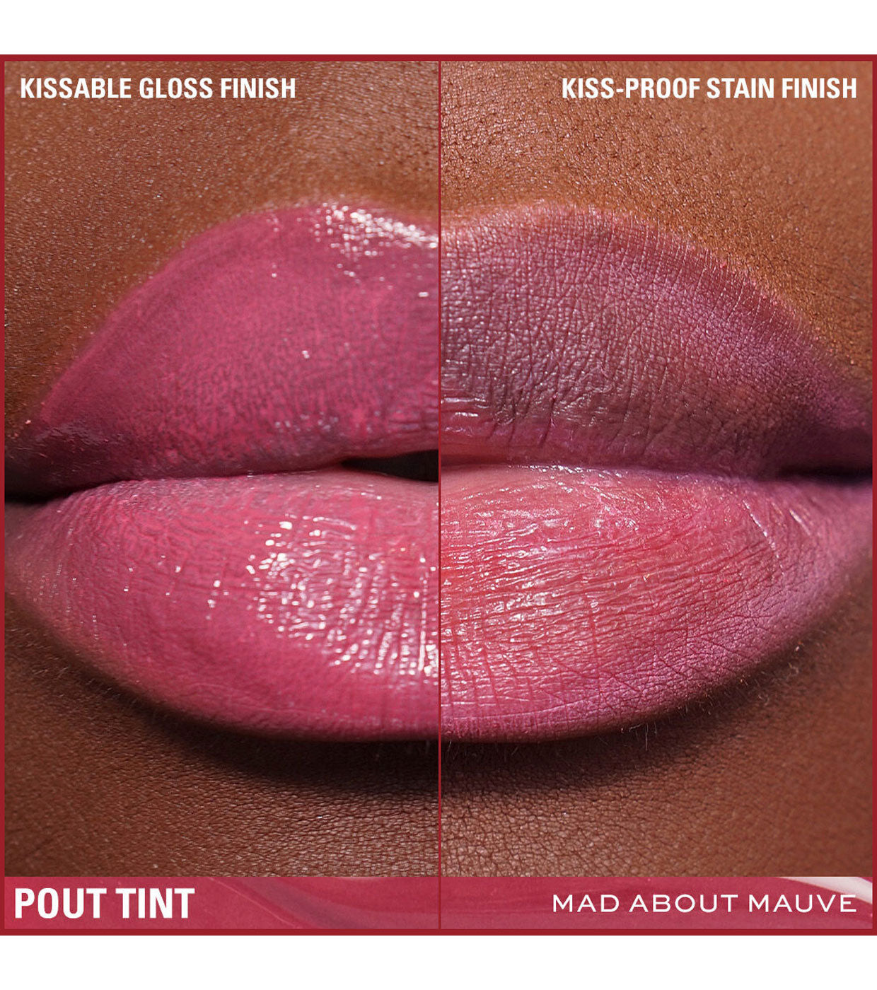 Revolution - Labial líquido Pout Tint - Mad about Mauve