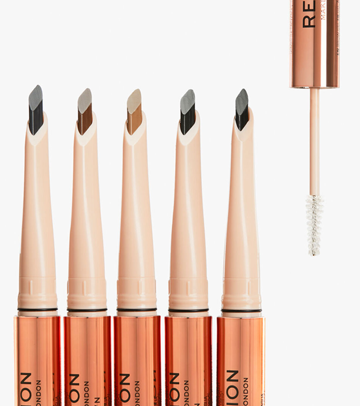 Revolution - Lápiz de cejas Fluffy Brow Filter Duo - Blonde