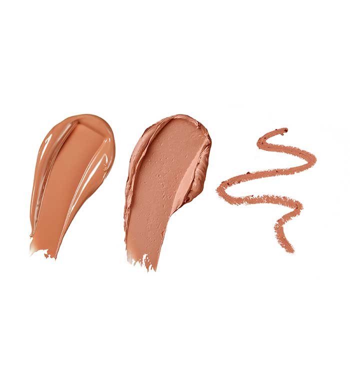 Revolution - *Makeup Revolution x The Plastic Boy* - Kit de labios - Almond Macchiato