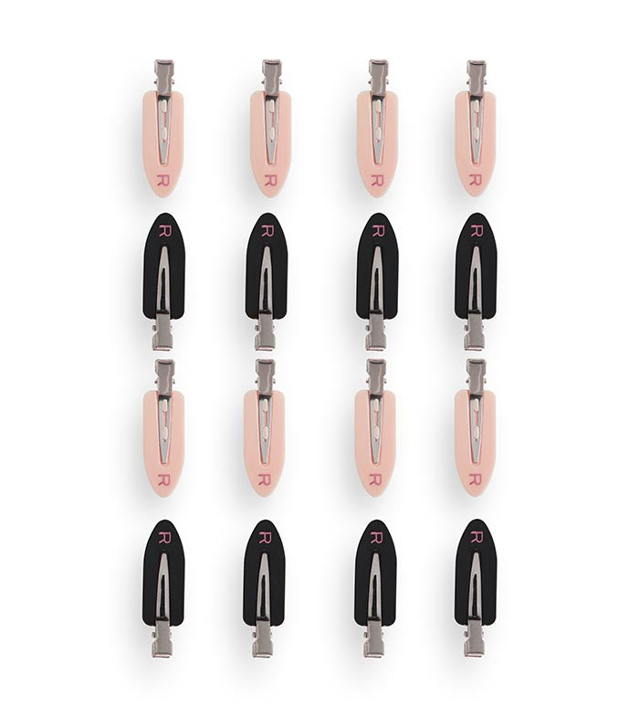 Revolution - Pack de 8 pinzas para el pelo