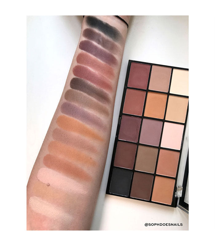 Revolution - Paleta de sombras Reloaded - Basic Mattes