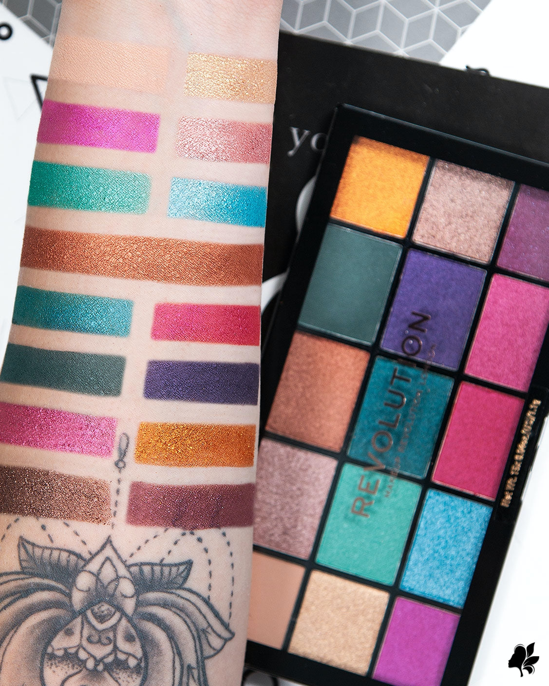 Revolution - Paleta de sombras Reloaded - Jewelled