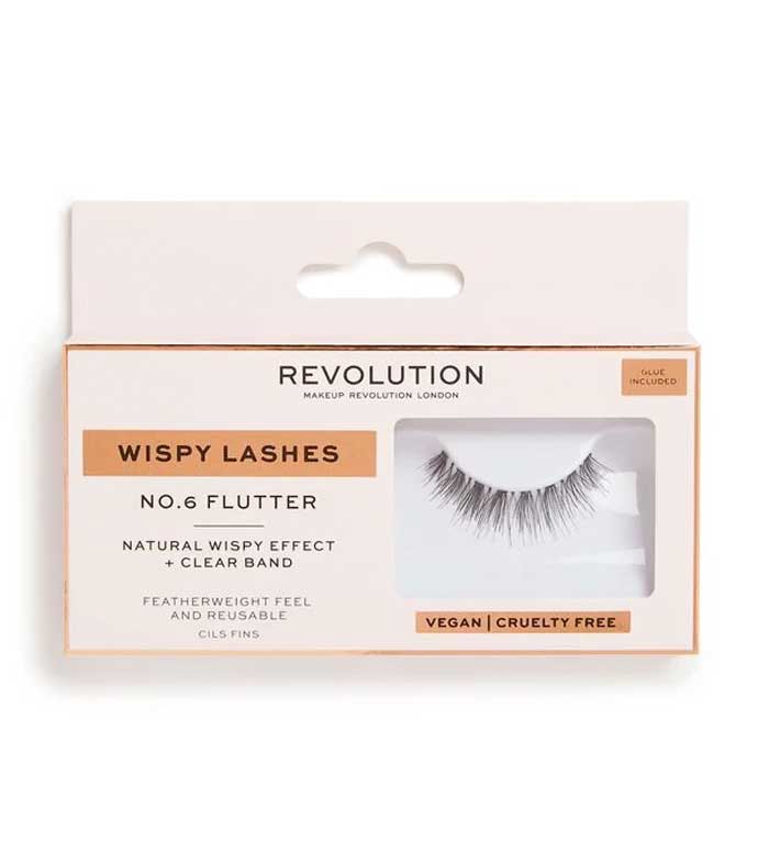 Revolution - Pestañas postizas Wispy Lashes - Nº.6 Flutter