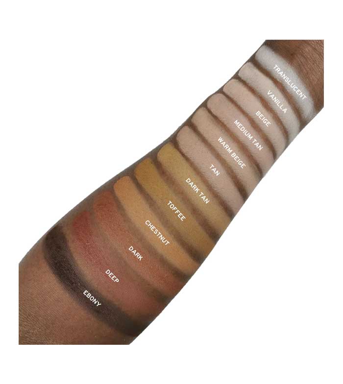 Revolution - Polvos compactos Super Matte - Deep