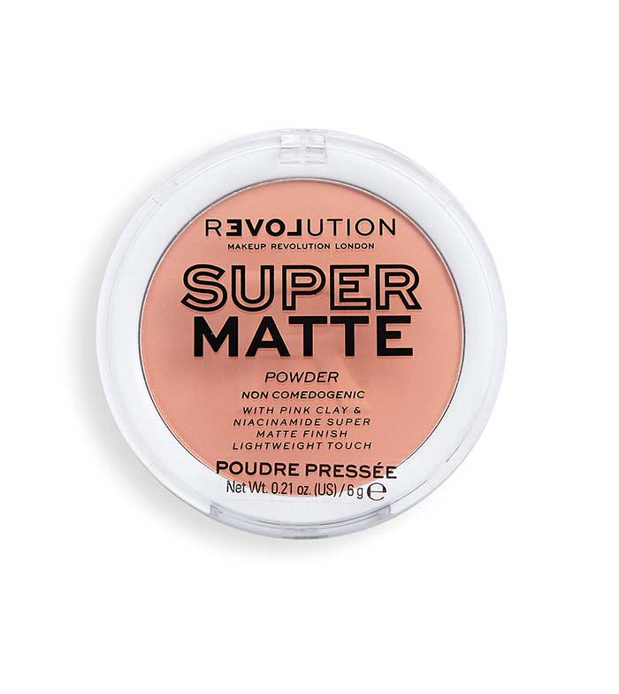 Revolution - Polvos compactos Super Matte - Medium Tan