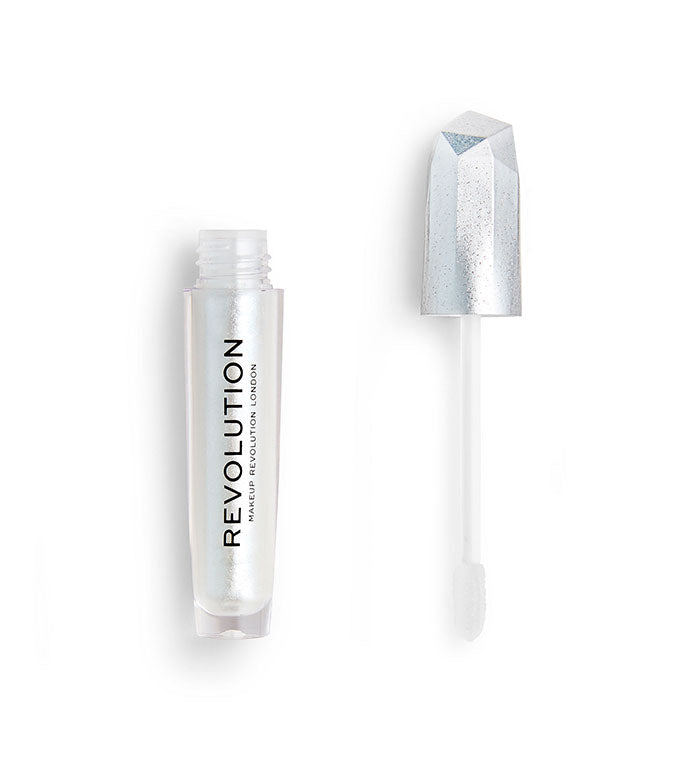 Revolution - *Precious Stone* - Brillo de labios Glitter Lip Topper - Iced Diamond