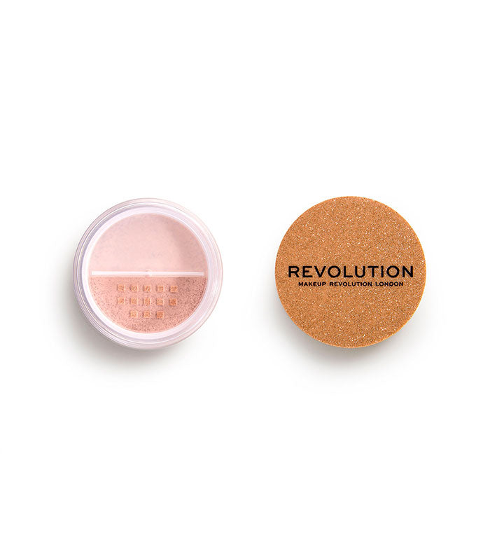 Revolution - *Precious Stone* - Iluminador en polvo metalizado - Rose Quartz