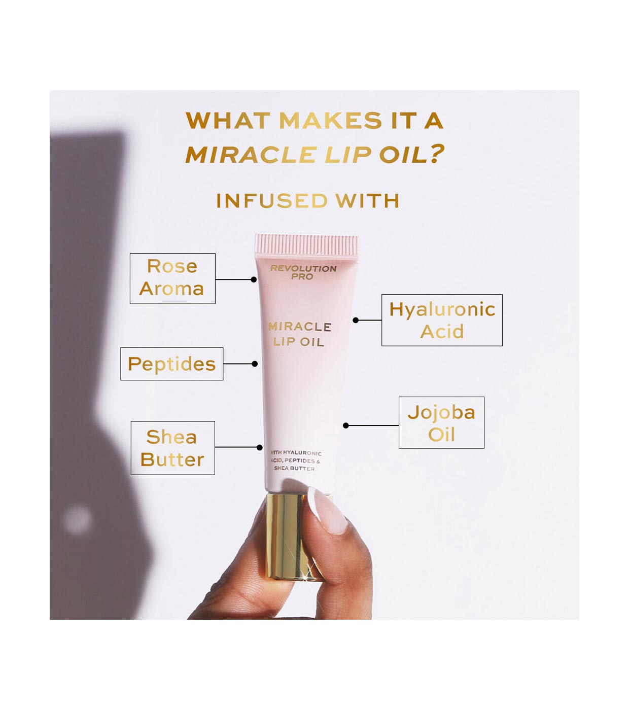 Revolution Pro - Aceite labial Miracle Lip Oil