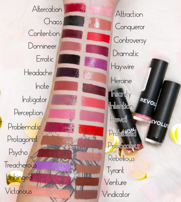 Revolution Pro - Barra de labios Pro Supreme - Tyrant