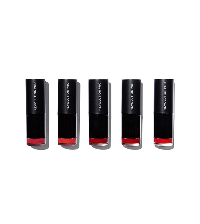 Revolution Pro - Colección de 5 Barra de labios - Reds