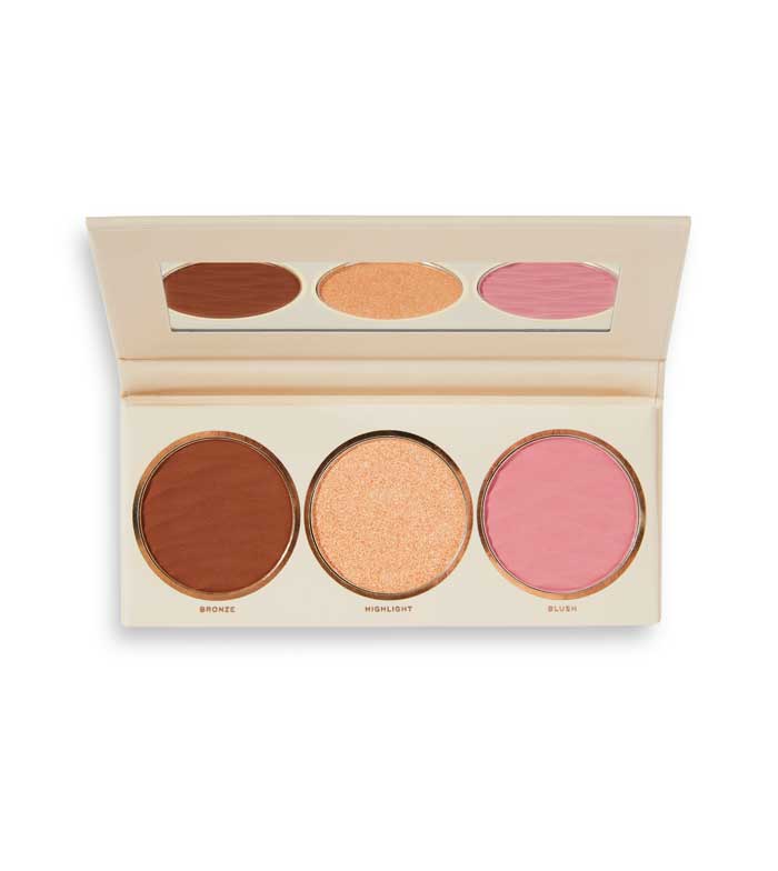 Revolution Pro - *Glam Mood* - Paleta para rostro - Medium