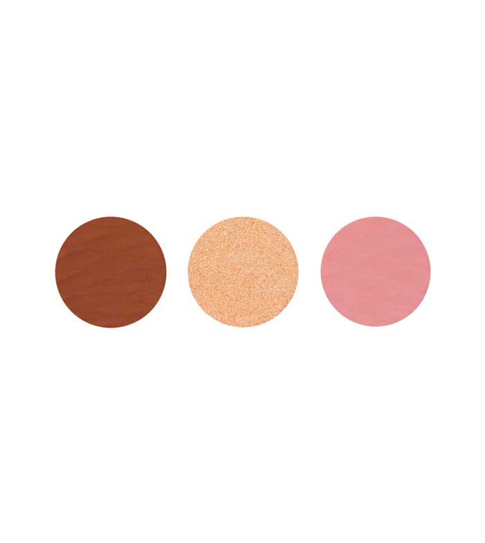Revolution Pro - *Glam Mood* - Paleta para rostro - Medium