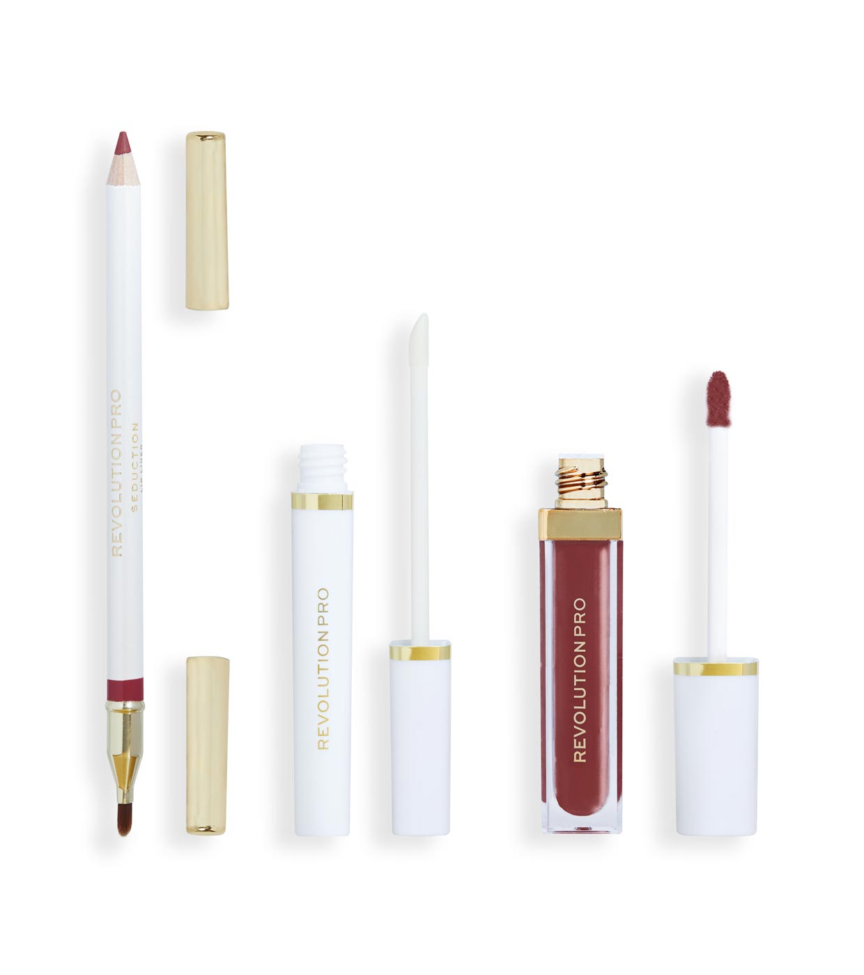 Revolution Pro - *Iconic* - Set de labios Lip Edit - Seduction