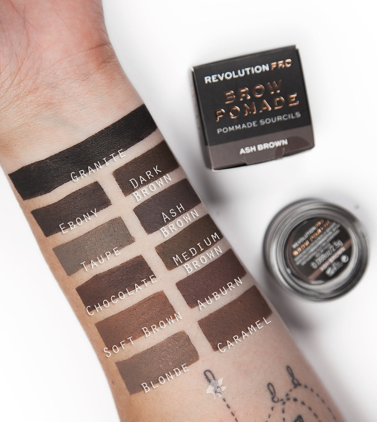 Revolution Pro - Pomada para cejas - Dark Brown