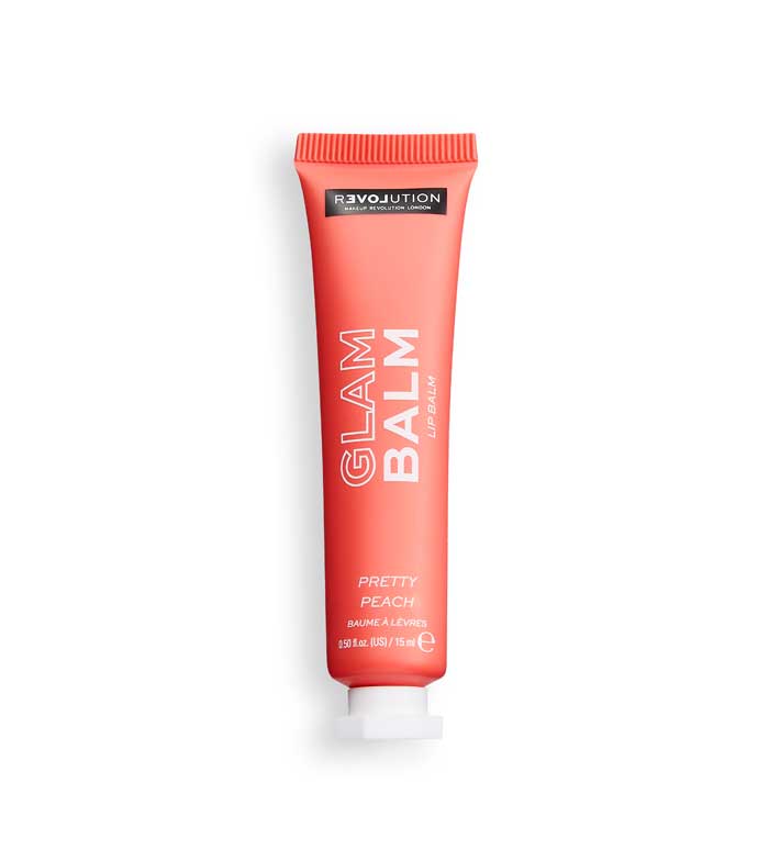 Revolution Relove - Bálsamo labial Glam Balm - Pretty Peach