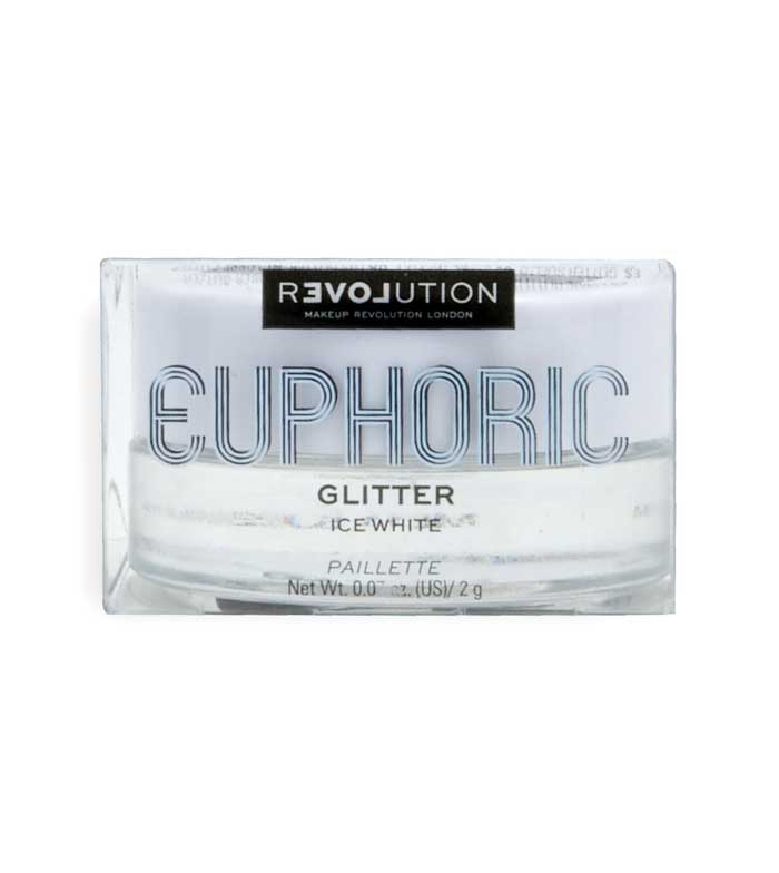Revolution Relove - *Euphoric* - Glitter iridiscente multiusos - Ice White
