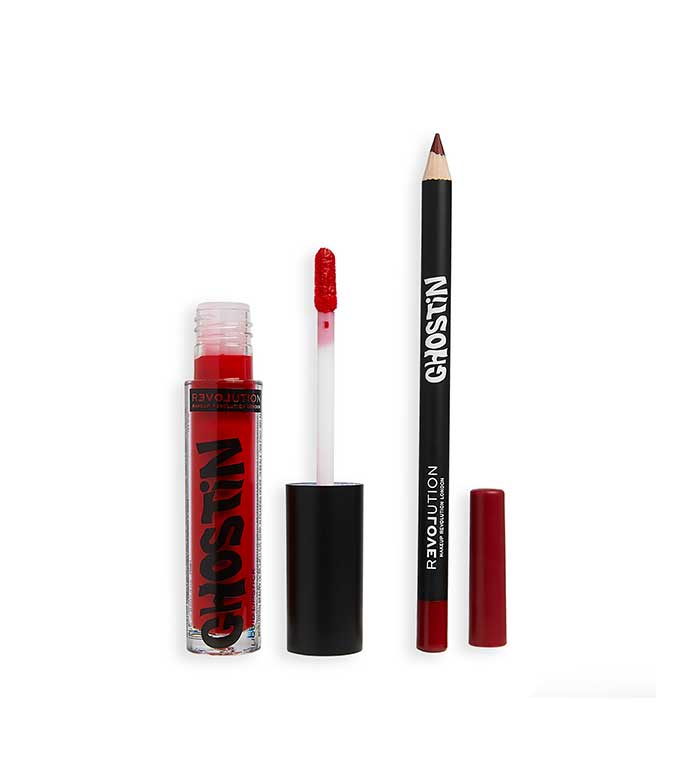 Revolution Relove - *Ghostin* - Set de labios - Red Matte Swoon