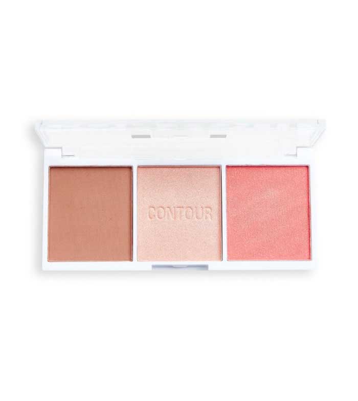 Revolution Relove - Paleta para contorno Colour Play Contour Trio - Sugar