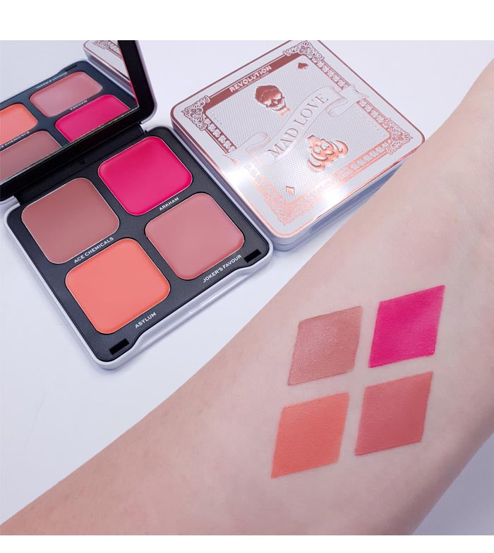 Revolution - *Revolution X DC Mad Love* - Paleta de coloretes