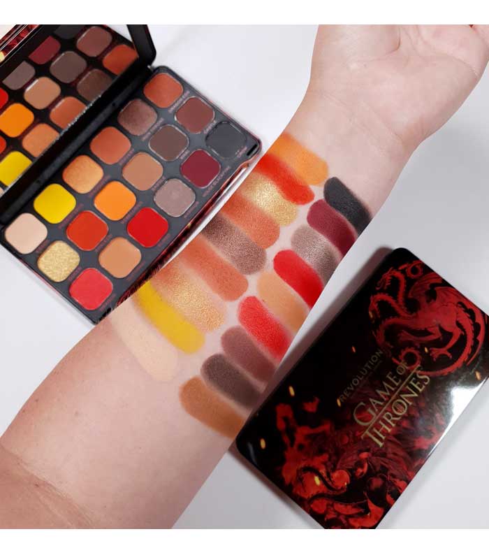 Revolution - *Revolution X Game of Thrones* - Paleta de sombras Forever Flawless - Mother of Dragons