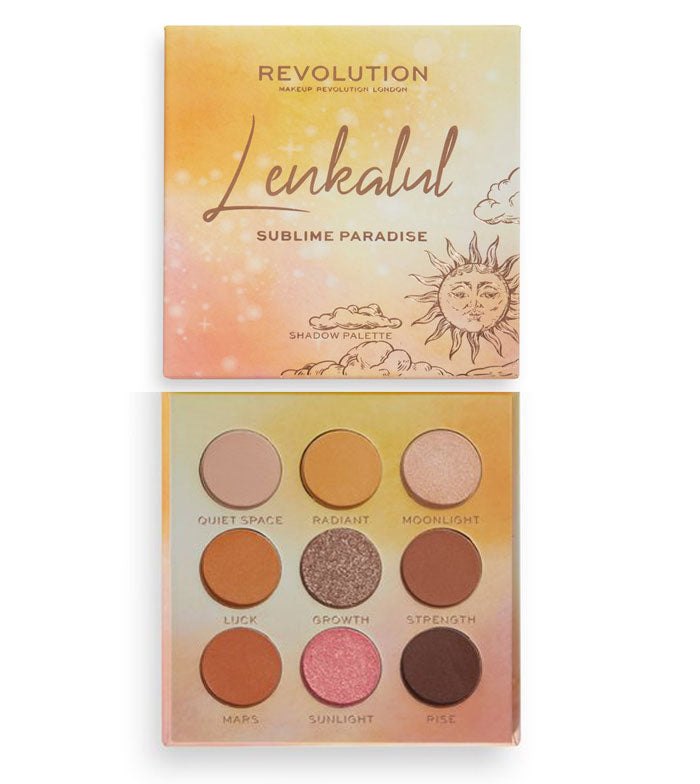 Revolution - *Revolution x Lenkalul* - Paleta de sombras - Sublime Paradise