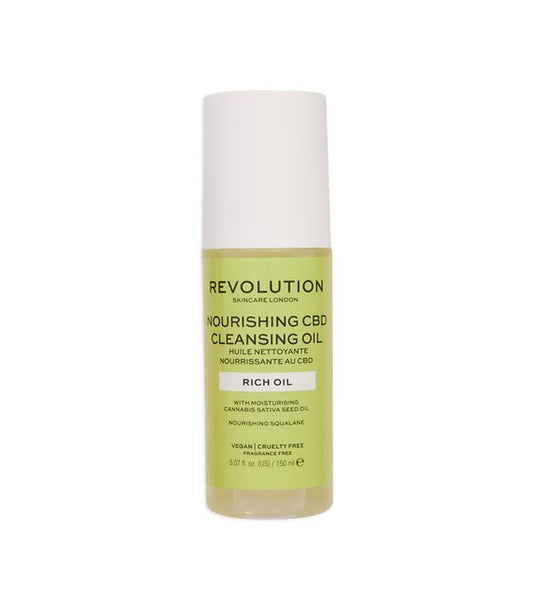 Revolution Skincare - Aceite limpiador nutritivo CBD