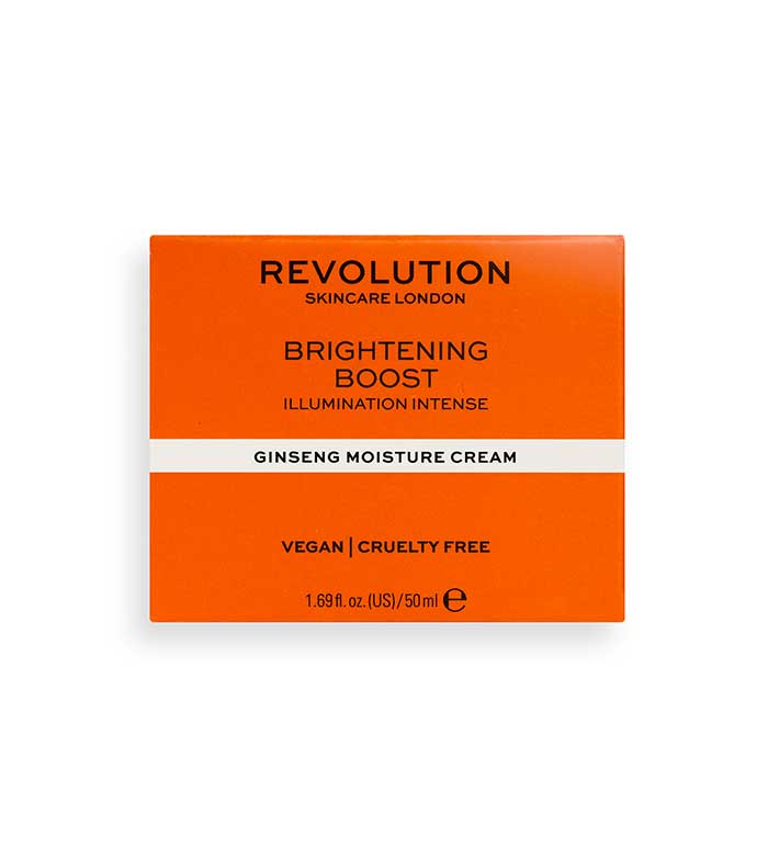 Revolution Skincare - Crema hidratante con ginseng - Brightening Boost