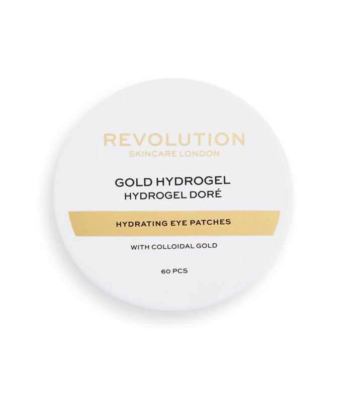 Revolution Skincare - Parches hidratantes de hidrogel con oro coloidal Gold Eye