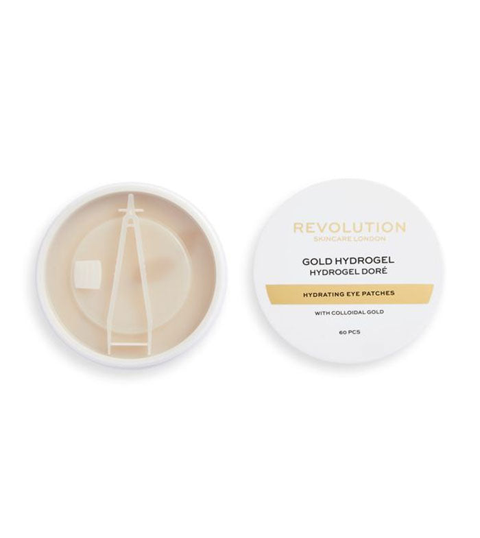 Revolution Skincare - Parches hidratantes de hidrogel con oro coloidal Gold Eye