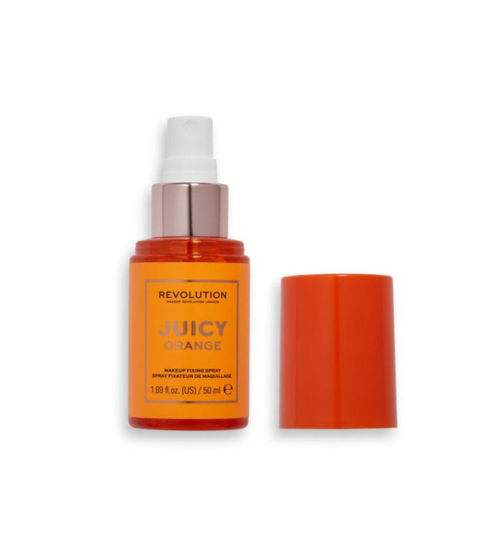 Revolution - *Neon Heat* - Spray fijador y prebase de maquillaje - Juicy Orange
