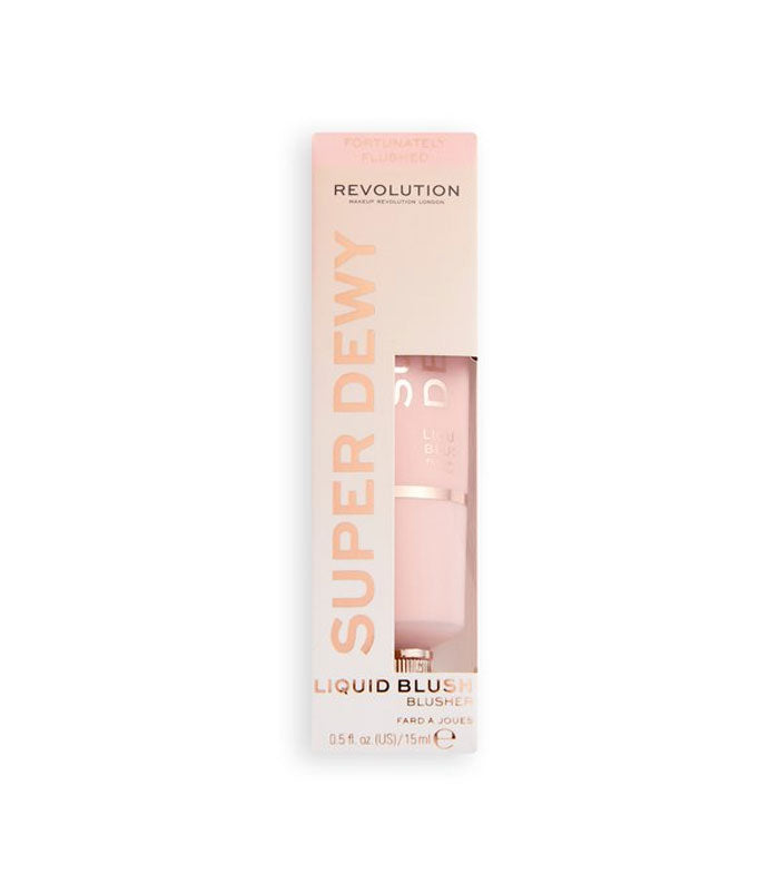 Revolution - *Super Dewy* - Colorete líquido - Fortunately Flushed