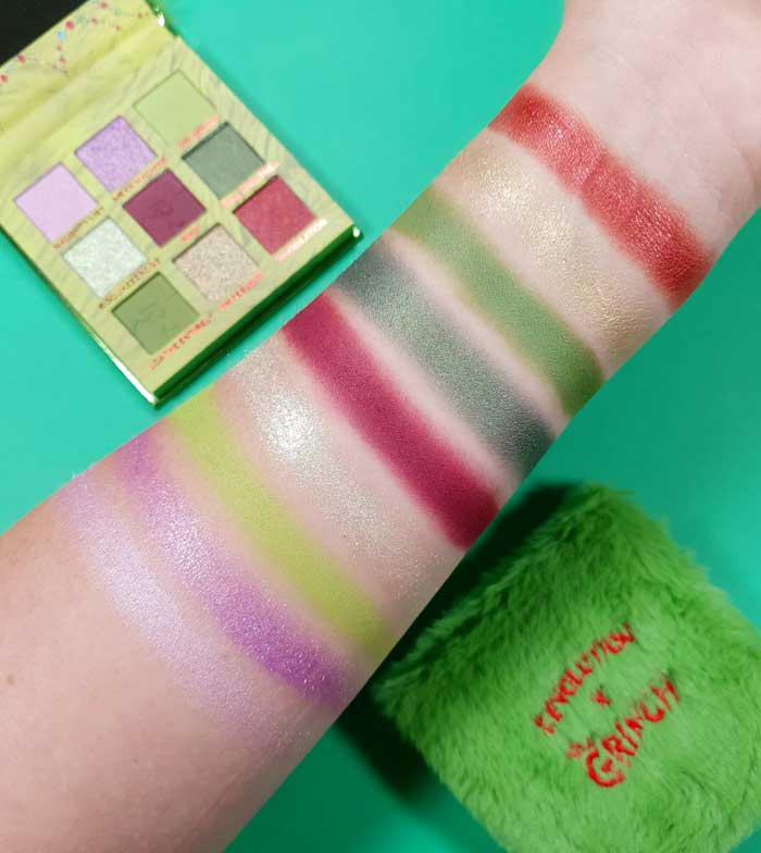 Revolution - *The Grinch x Revolution* - Paleta de sombras Mean One